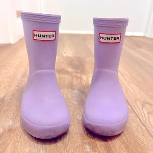 Purple lavender mist Hunter Toddler Boots